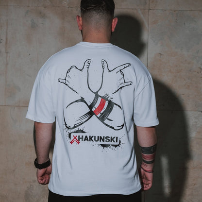 T-shirt "Break The Rules" (White) - xHakunski